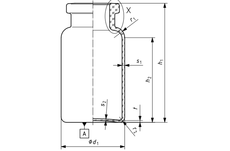 lyo vial drawing